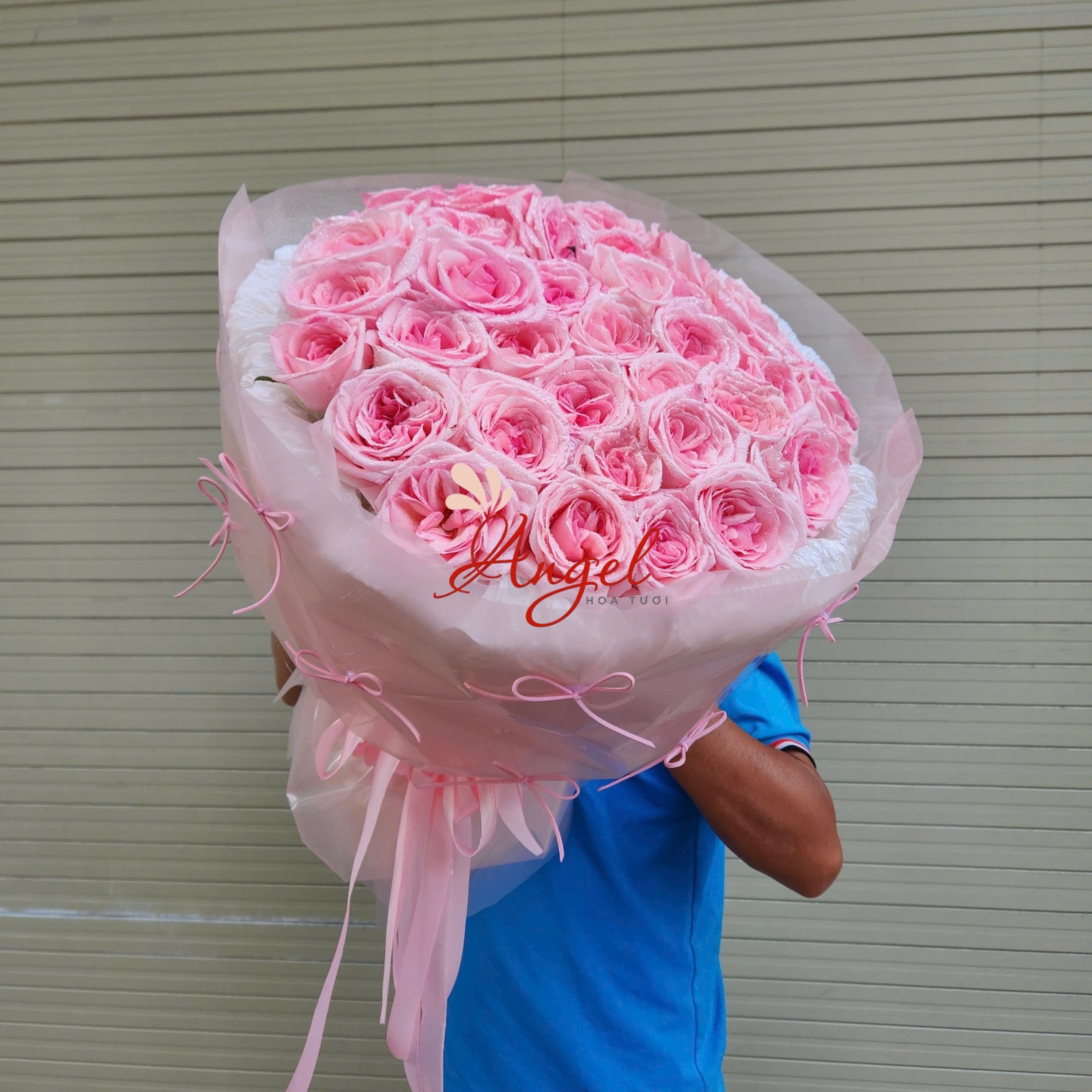 Bó hoa tone pastel đẹp sang trọng tại TP.HCM
