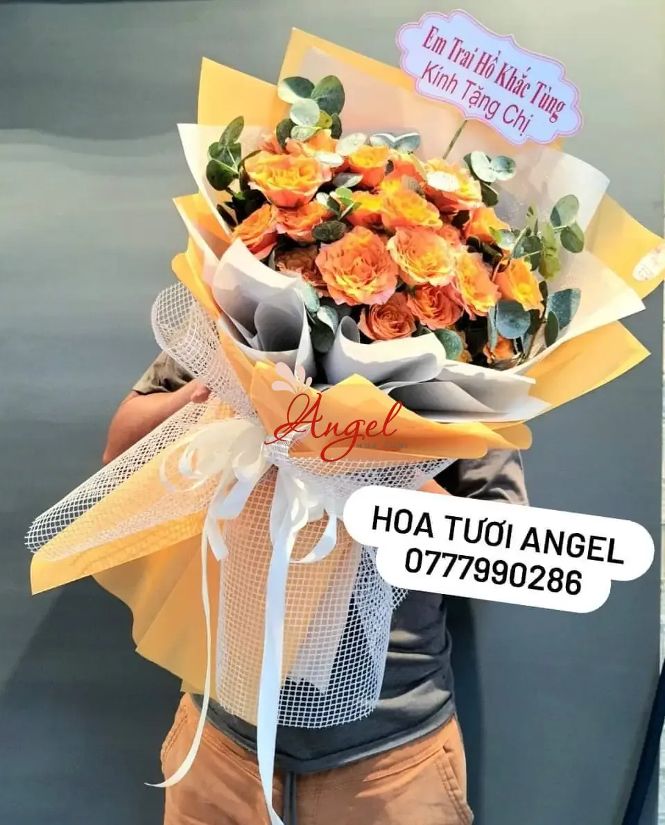 BÓ HOA HỒNG XINH - CẢM XÚC NGỌT NGÀO