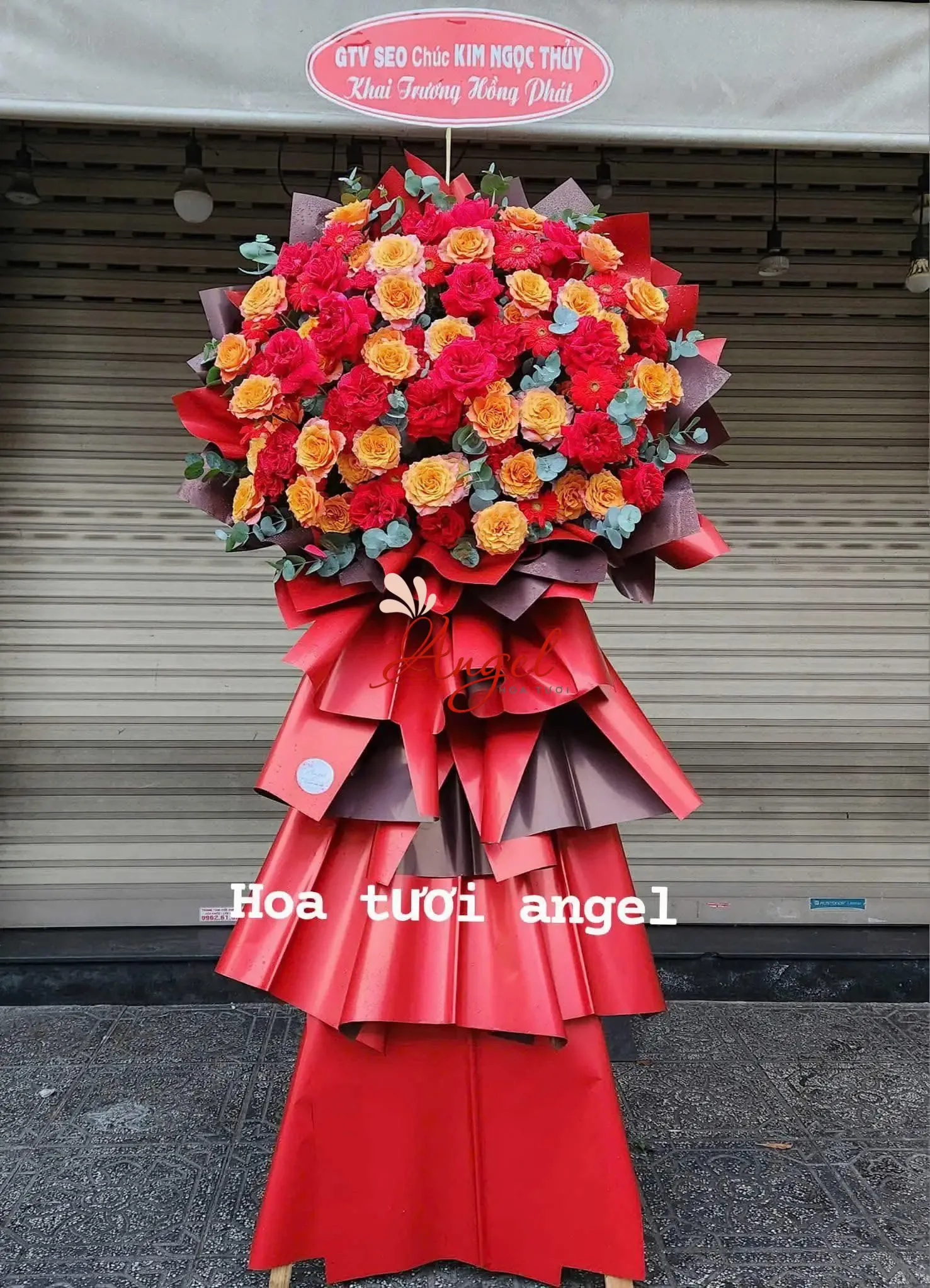 kệ hoa chúc mừng hội nghị