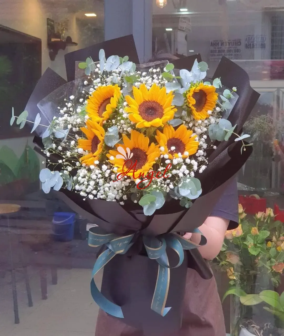HOA HƯỚNG DƯƠNG TẶNG TỐT NGHIỆP