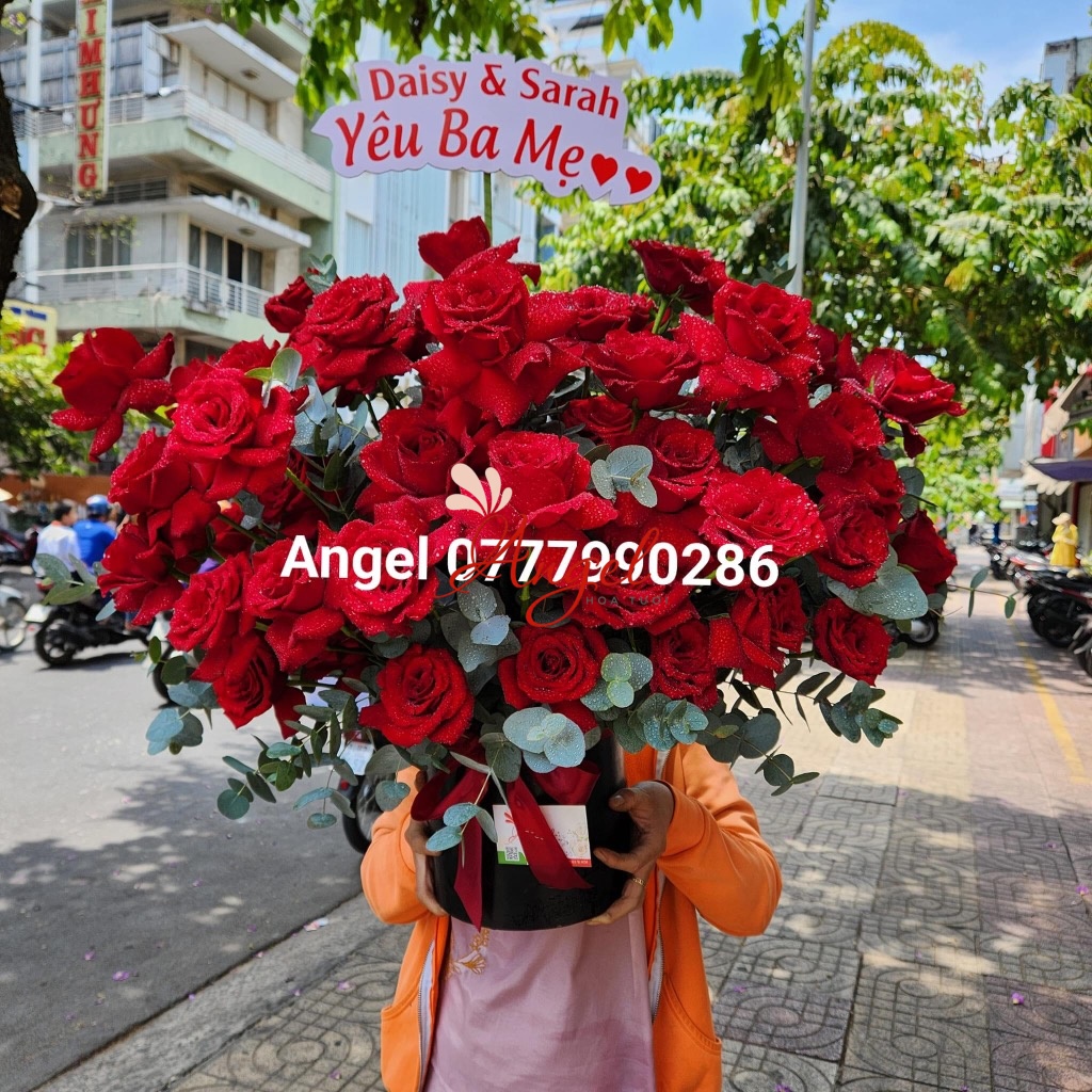 hoa hồng đỏ đẹp tặng sinh nhật