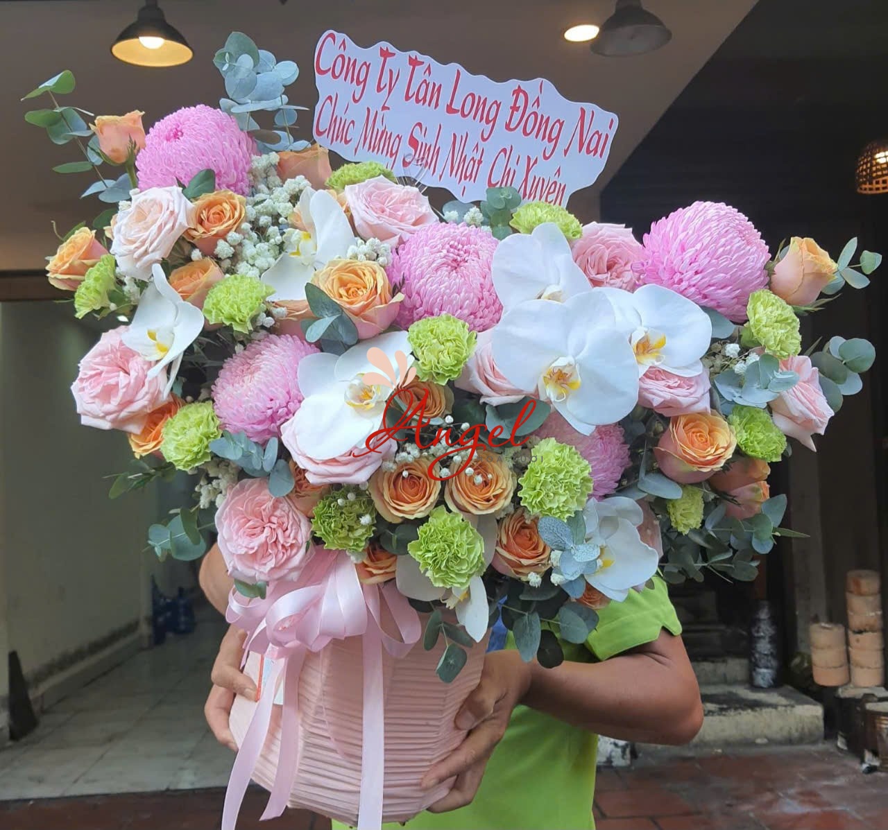 Lẵng hoa sinh nhật đẹp nhất