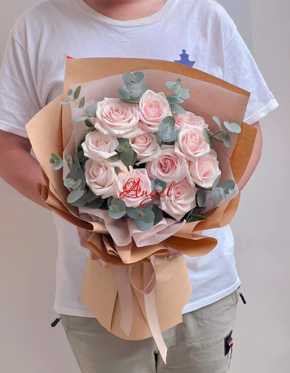 bó hoa hồng 11 bông nhỏ đẹp