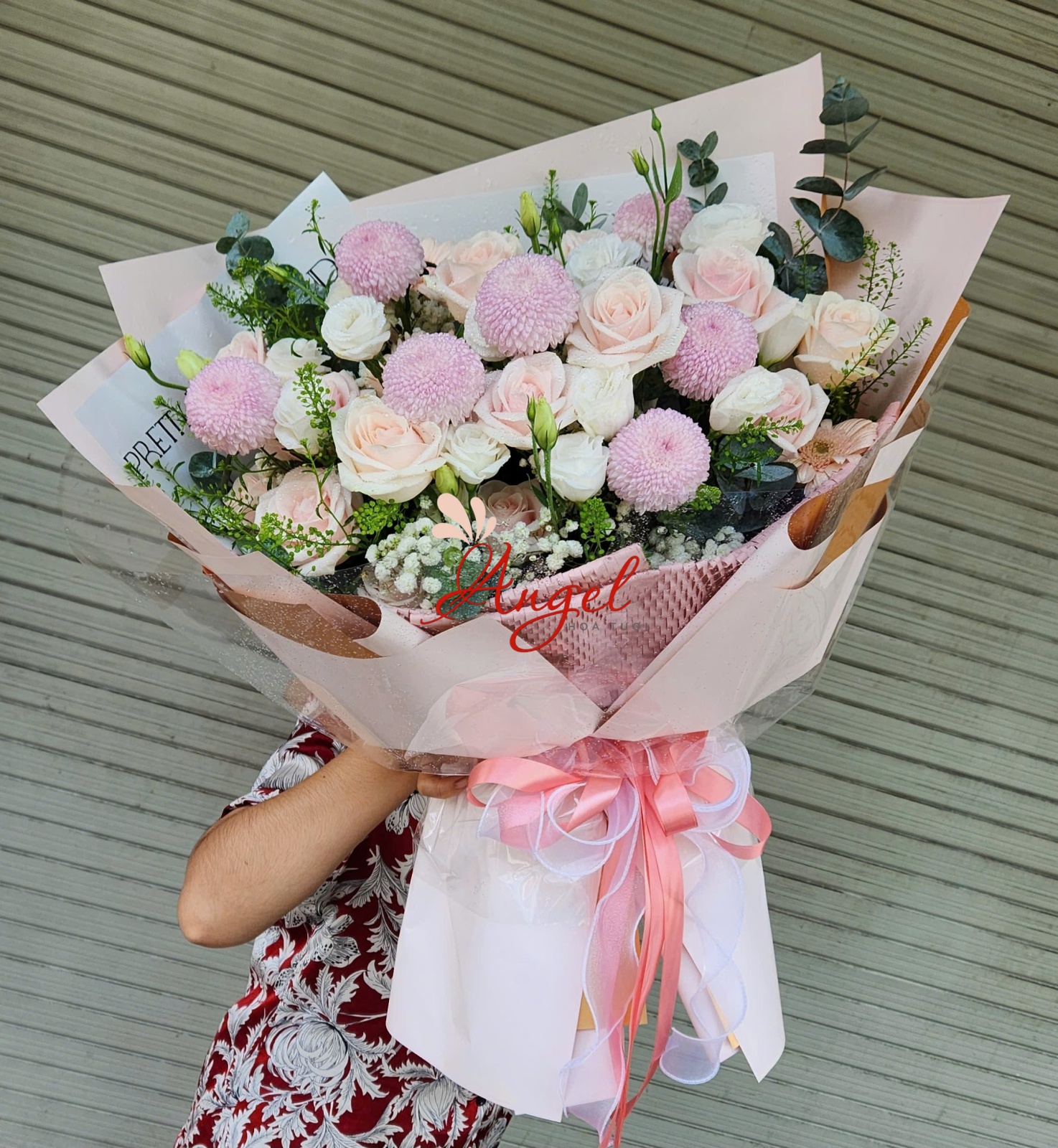 bó hoa sinh nhật dễ thương