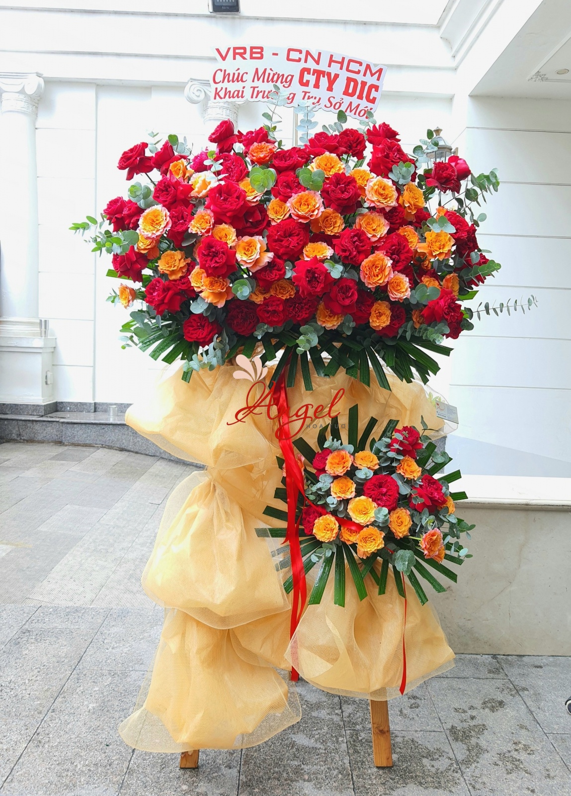 HOA TƯƠI KHAI TRƯƠNG MAY MẮN 
