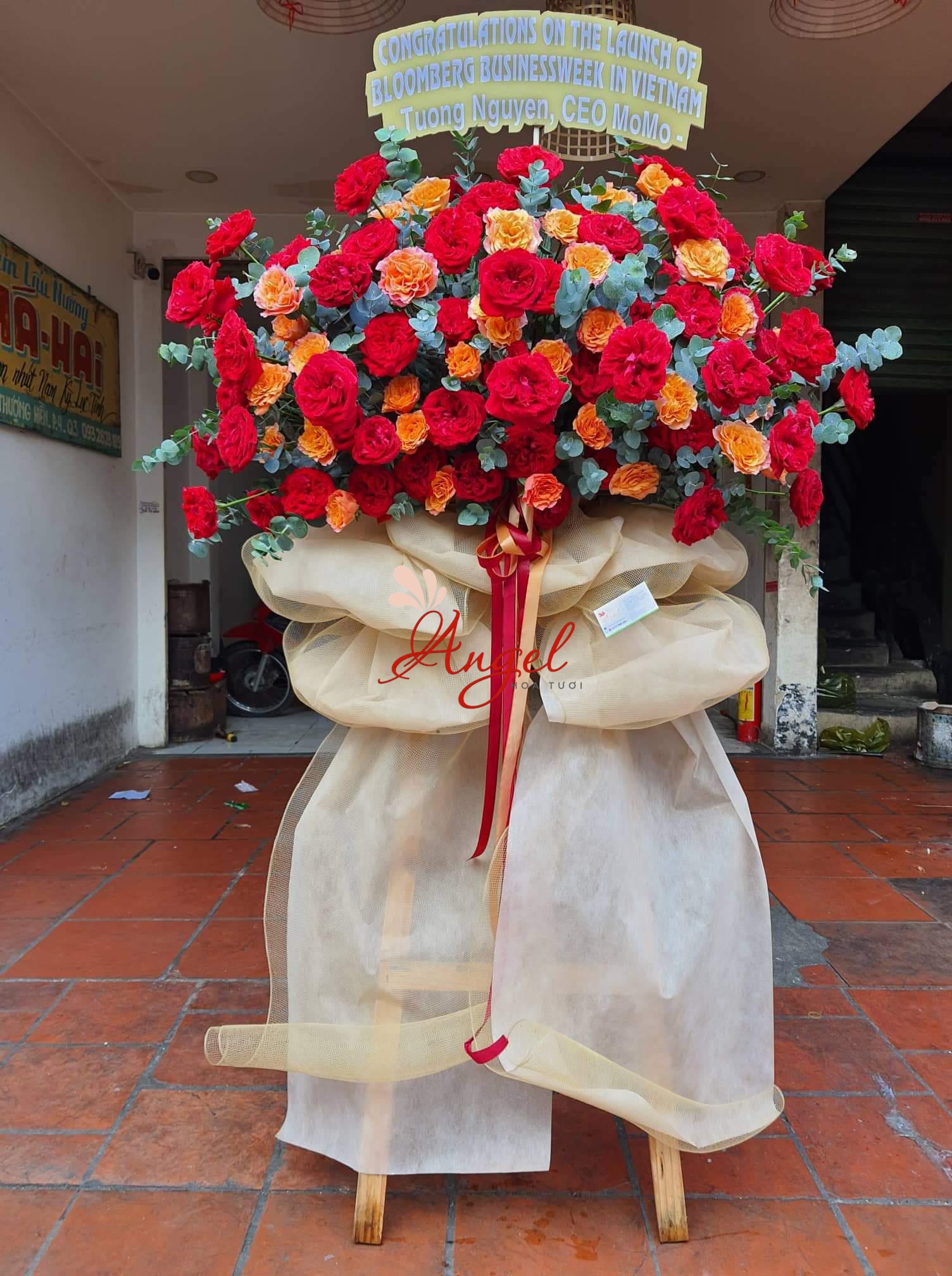KỆ HOA CHÚC MỪNG KHAI TRƯƠNG GIÁ TỐT