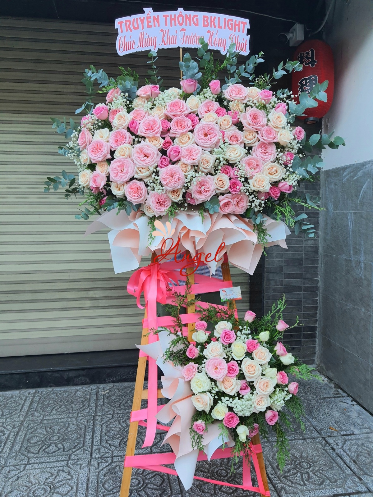 KỆ HOA CHÚC MỪNG KHAI TRƯƠNG HẠNH PHÚC