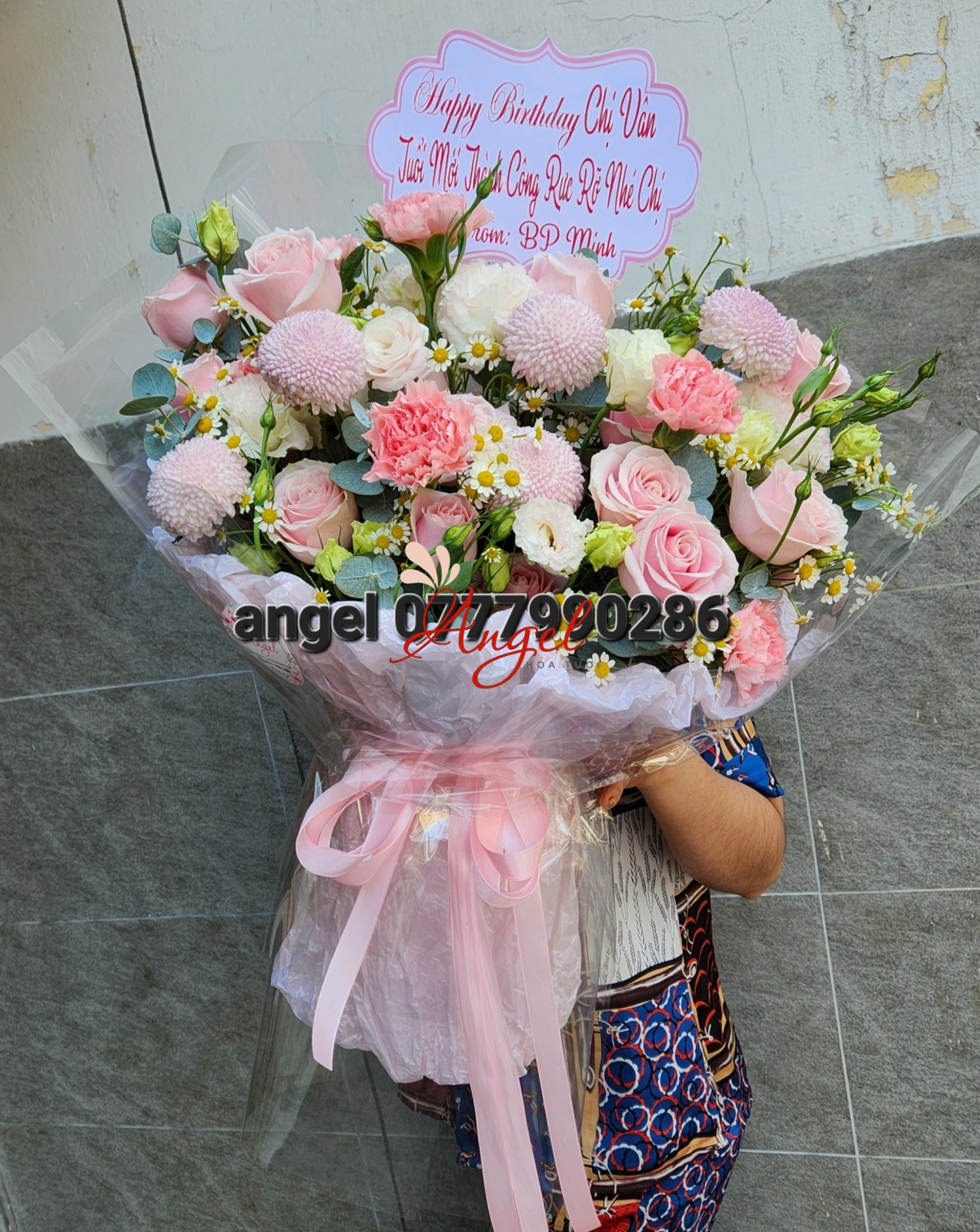 bó hoa đẹp tặng sinh nhật bạn gái 