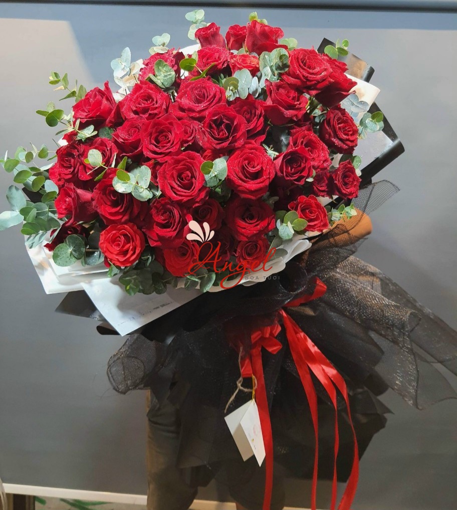 BÓ HOA HỒNG TÌNH YÊU VĨNH CỬU