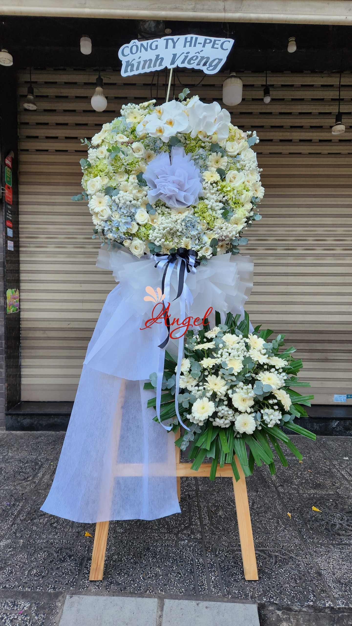 Vòng Hoa Chia Buồn Quận 8 – Shop Hoa Tươi Angel 