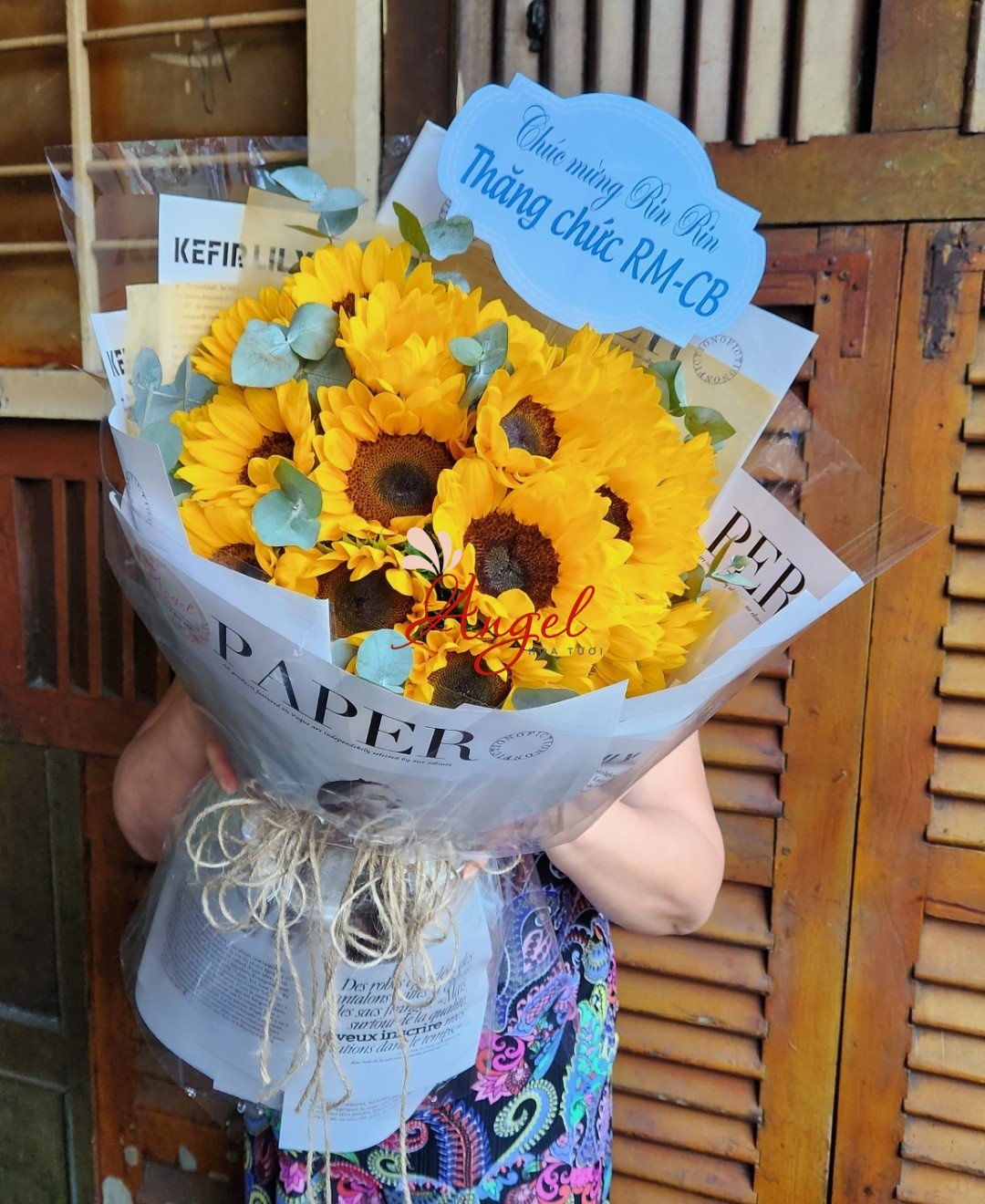 Bó Hoa Hướng Dương Quận 3 TPHCM 