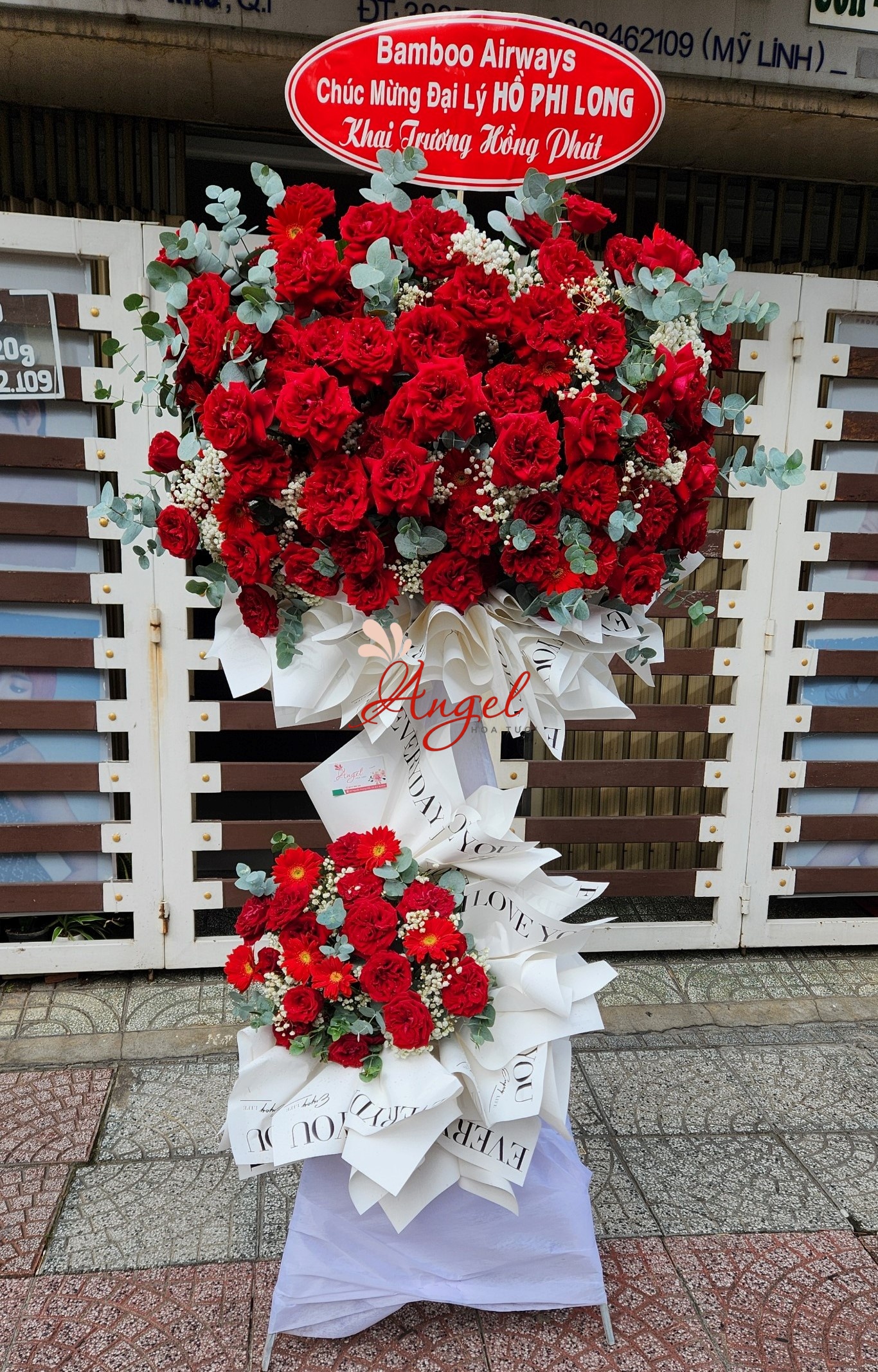 Kệ Hoa Chúc Mừng Khai Trương 