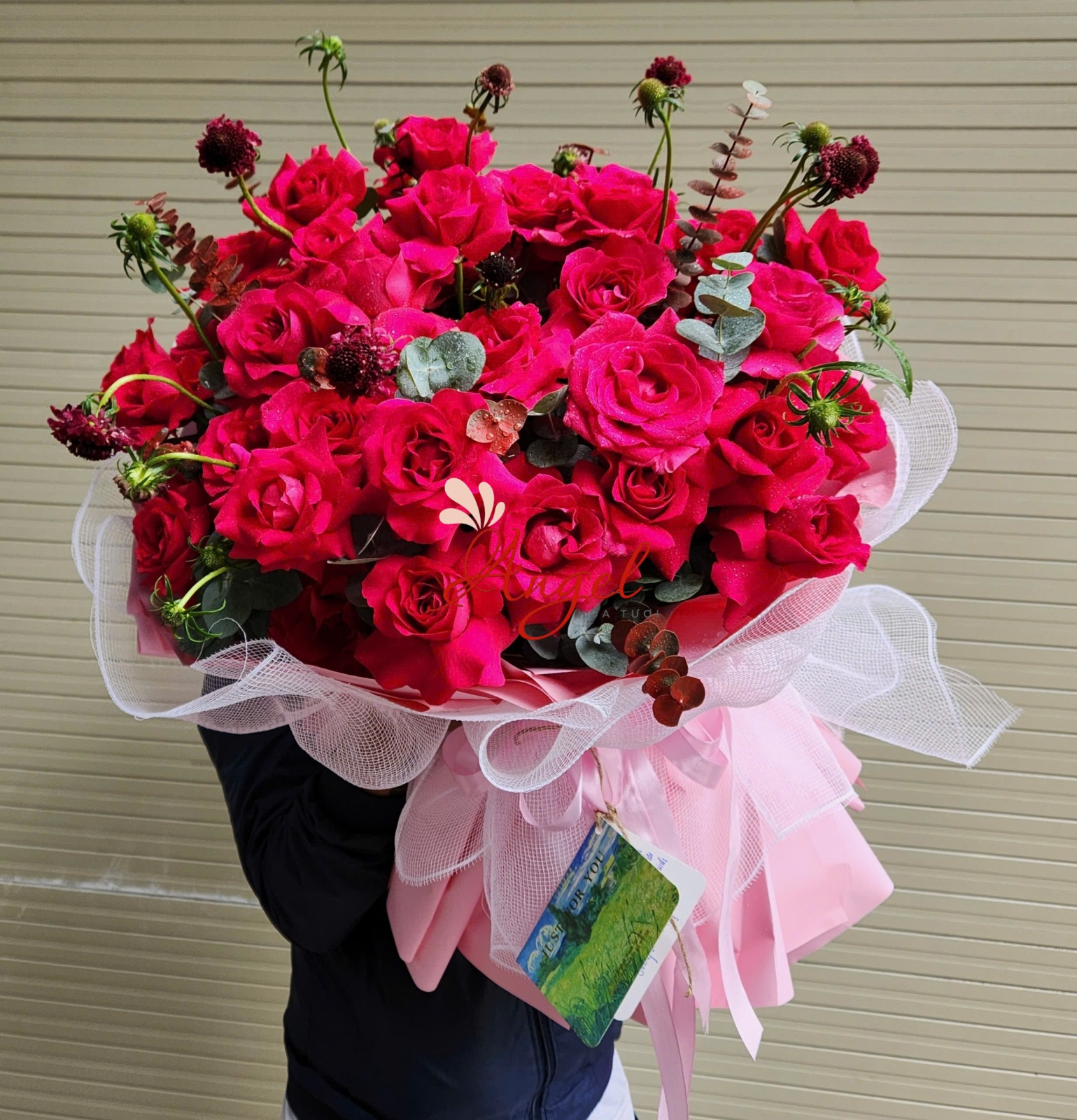 Bó Hoa PinkLoy – Sắc Hồng Lãng Mạn 