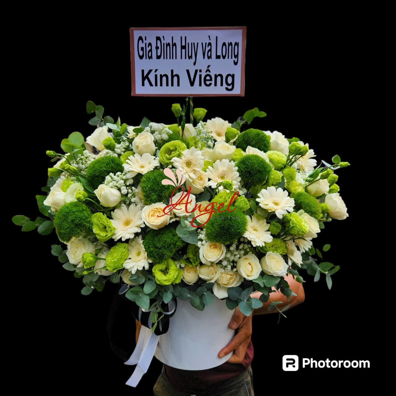 giỏ hoa chia buồn 