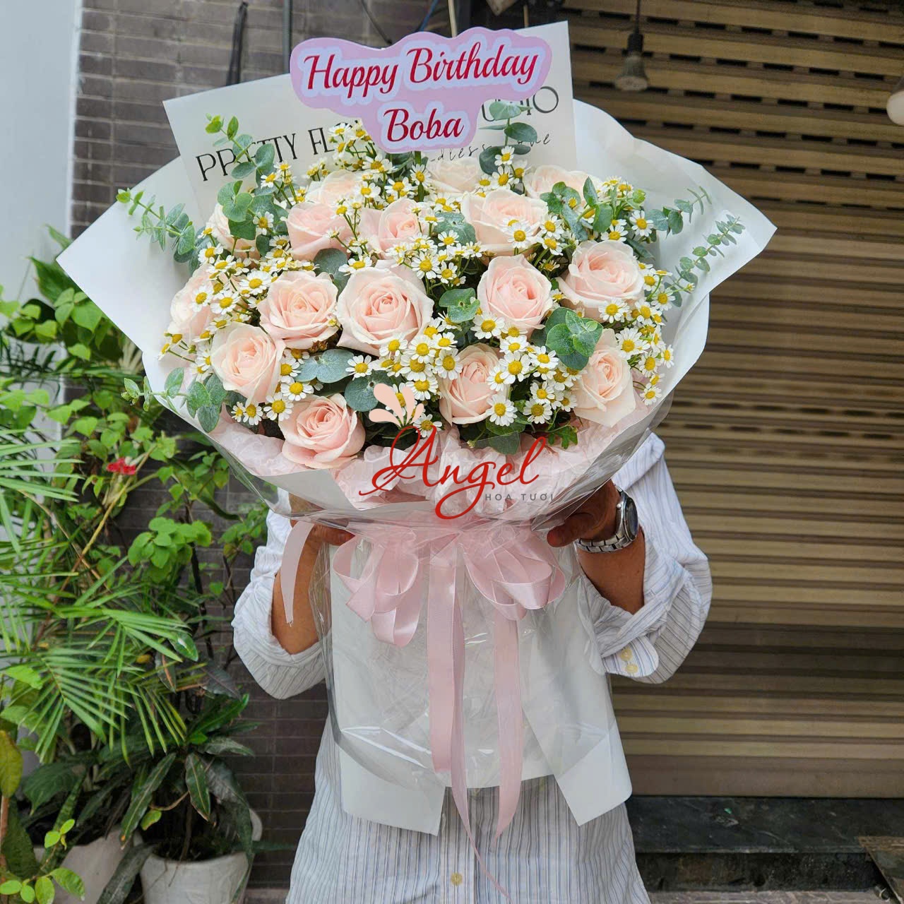 bó hoa chúc mừng sinh nhật mẹ
